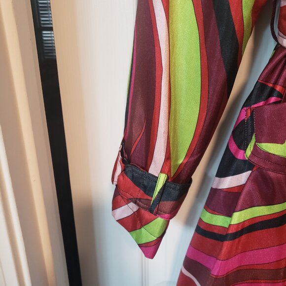 Samuel Dong - prints bubble dress coat - Picture 3 of 7